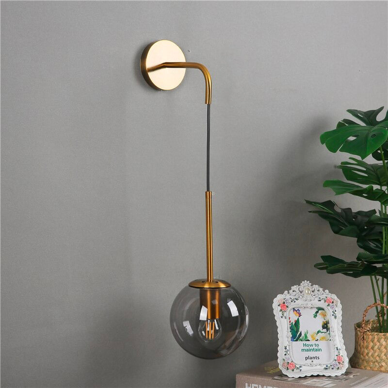 Nachttischlampe Wand Hängend Glas – Produktansicht 5