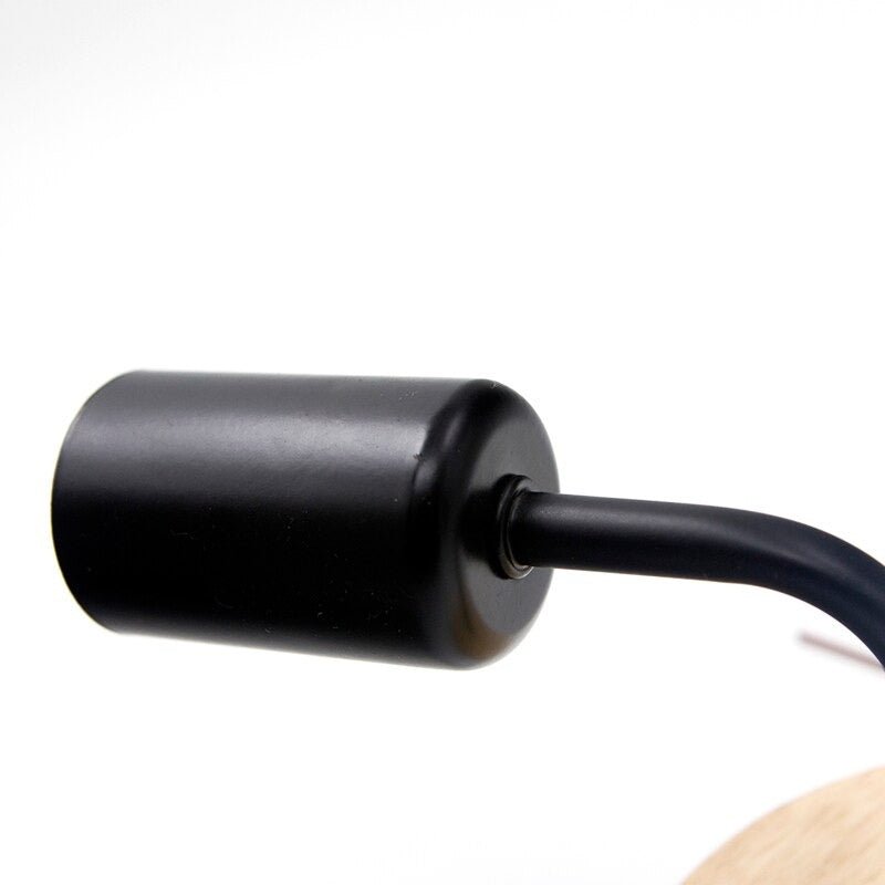 Nachttischlampe Wand Holz Zweifarbig – Produktansicht 3