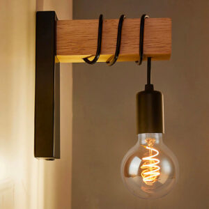 Nachttischlampe Wand Industriell Quadratisch
