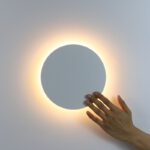 Nachttischlampe Wand Rund Minimalistisch