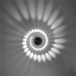 Nachttischlampe Wand Spirale