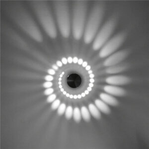 Nachttischlampe Wand Spirale