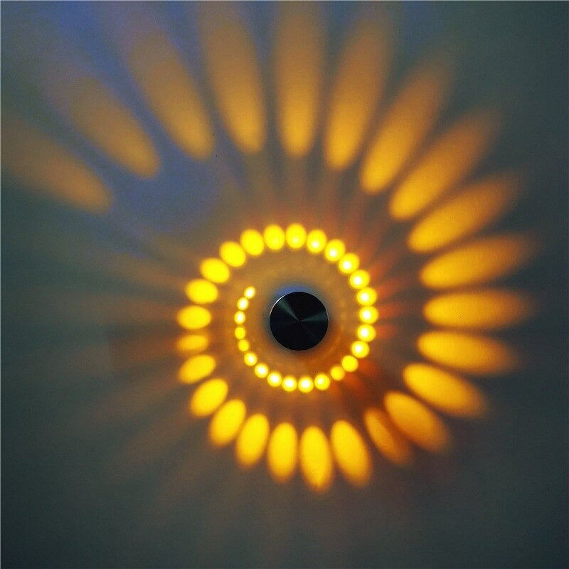 Nachttischlampe Wand Spirale – Produktansicht 3