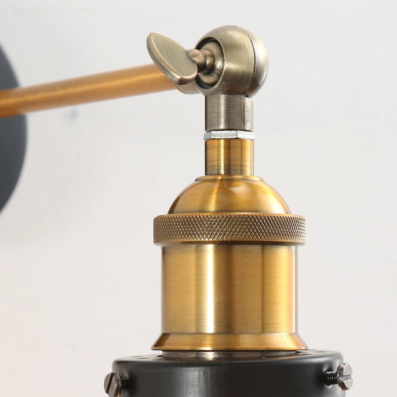 Nachttischlampe Wand Vintage Glas – Produktansicht 6