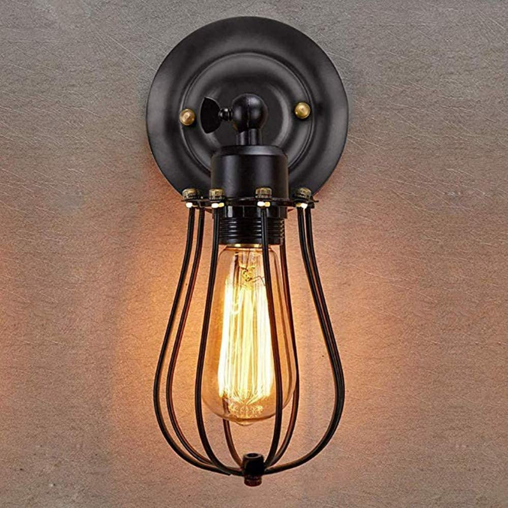 Nachttischlampe Wand Vintage Industrie-Look – Produktansicht 3